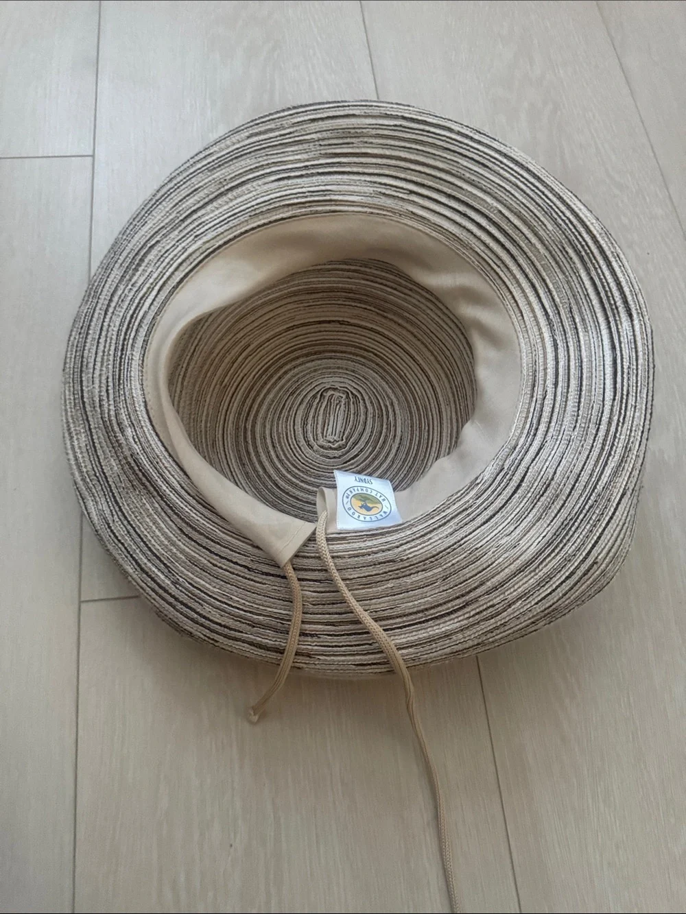 WALLAROO Women's Natural-Tone Straw Sun Hat
